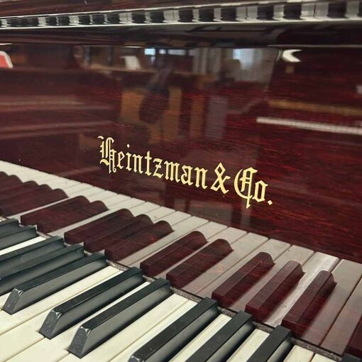 Heintzman 130 Upright Piano Front Logo