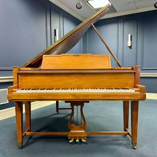 Steinway M Grand Piano Front Angle