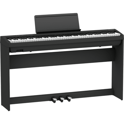 Roland FP30x with Stand & 3 Pedal System KSC70BK & KPD70BK - Black