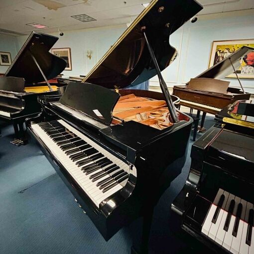 Used Heintzman 168A Grand Piano in Ebony Polish - Image 3