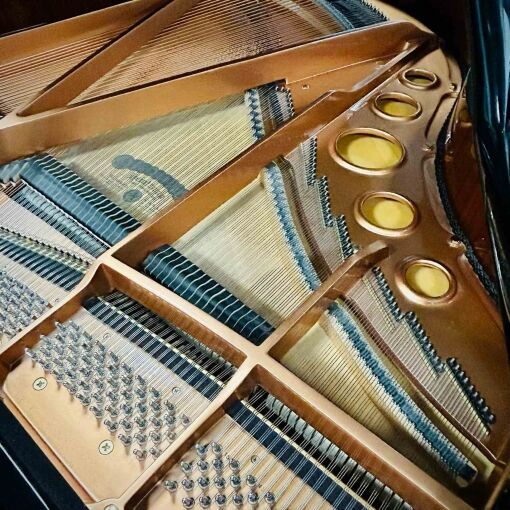 Used Heintzman 168A Grand Piano in Ebony Polish - Image 6