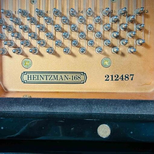 Used Heintzman 168A Grand Piano in Ebony Polish - Image 8