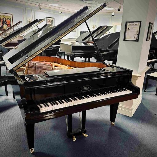 Used Ibach FII Grand Piano in Polished Ebony - Image 2
