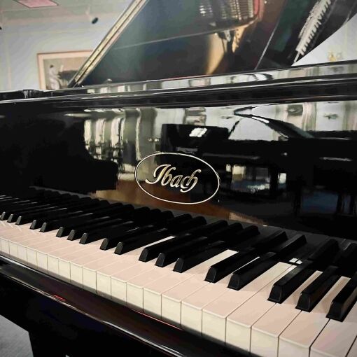 Used Ibach FII Grand Piano in Polished Ebony - Image 4