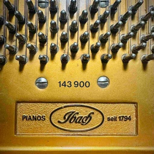Used Ibach FII Grand Piano in Polished Ebony - Image 9