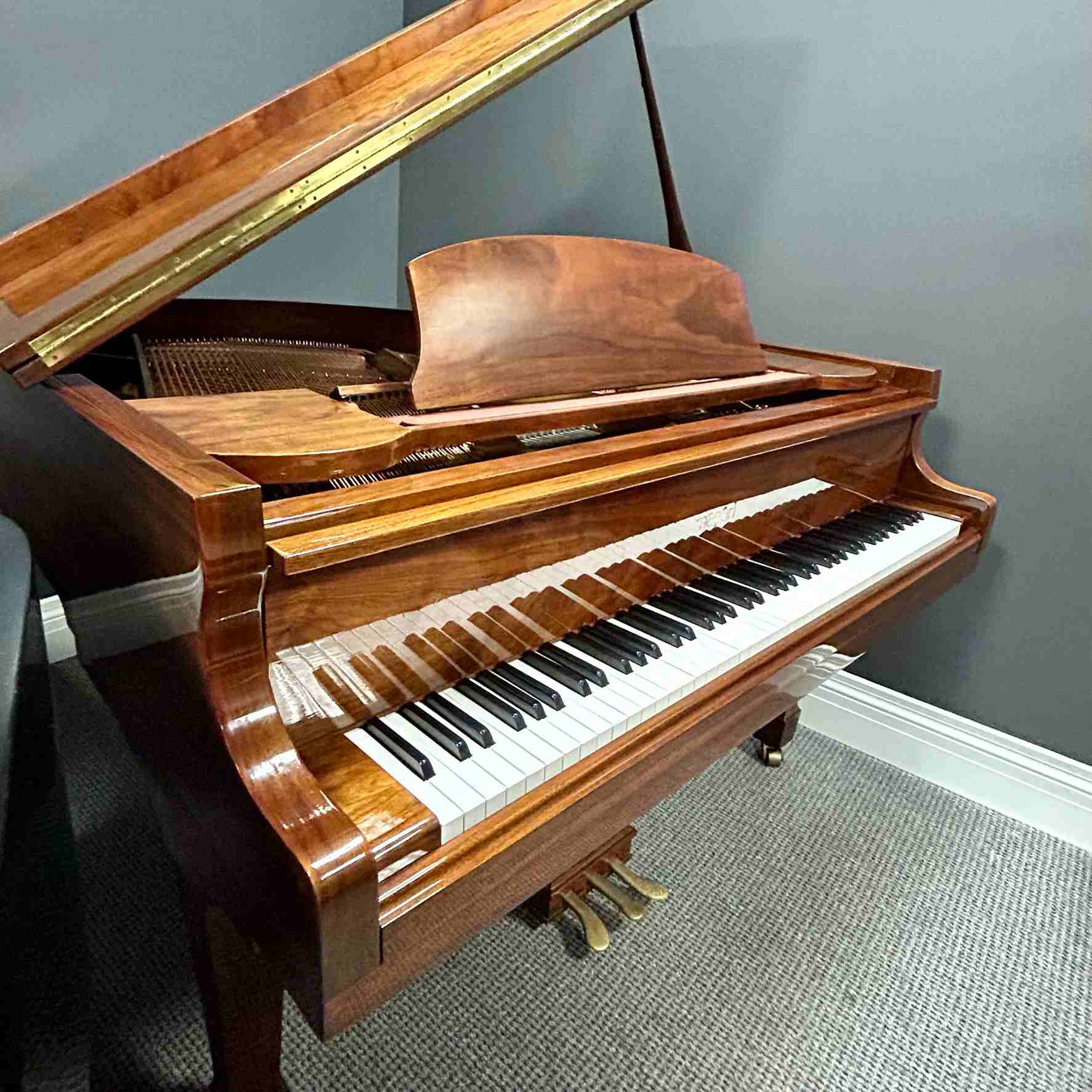 Maeari G80A Grand Piano Left Angle