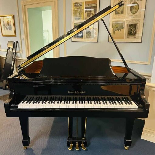 Kohler and Campbell KCG500D Grand Piano Front Angle