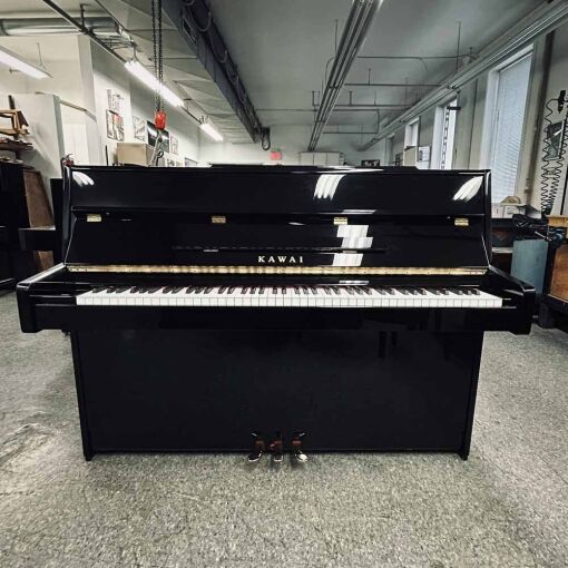 Kawai K15E Upright Piano Front Angle