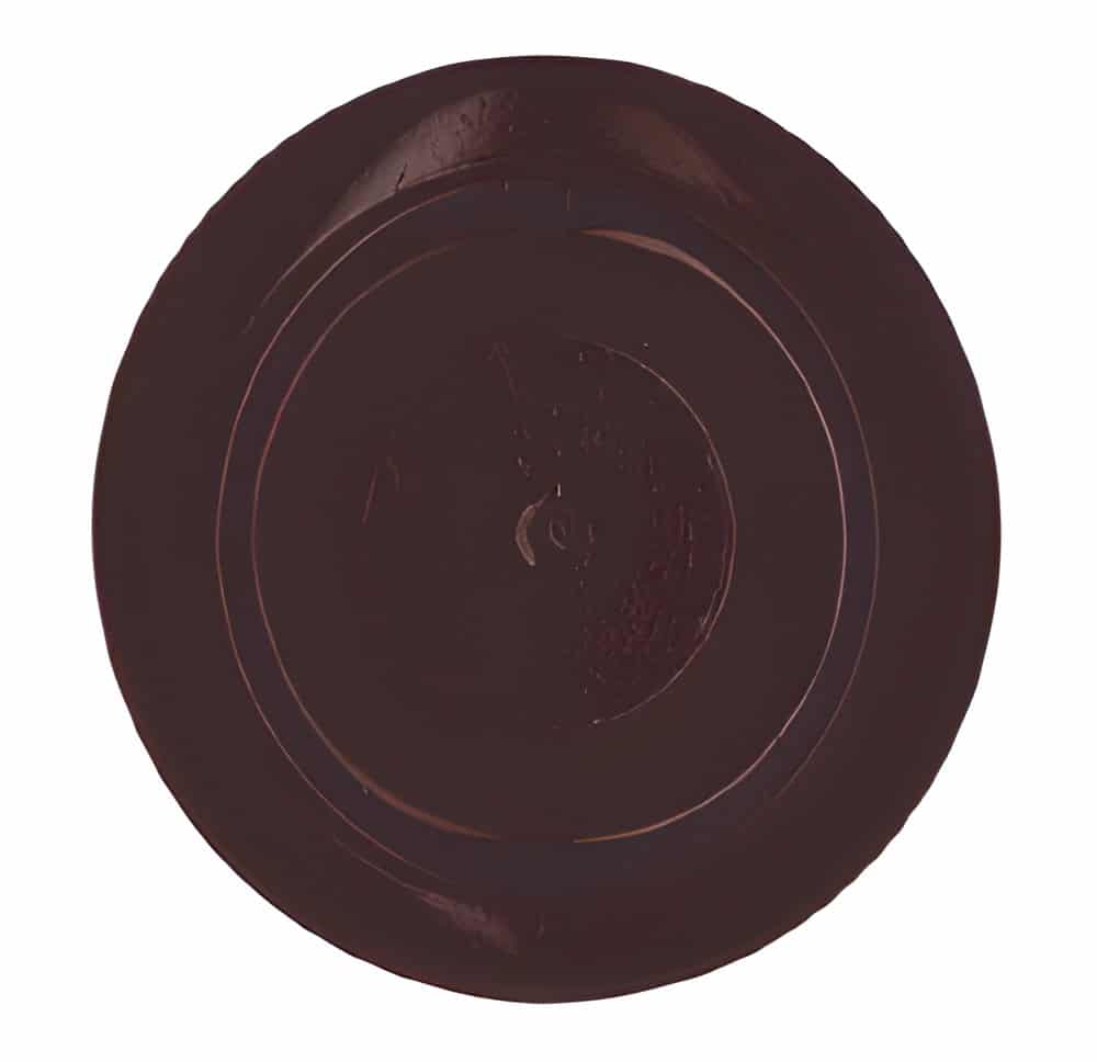 Upright Wood Mahogany Caster Cups