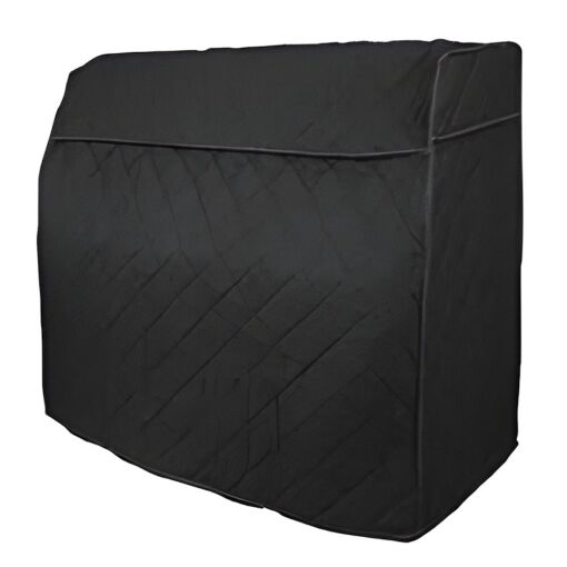 AmericanPianoCovers Black Quilted Upright Cover