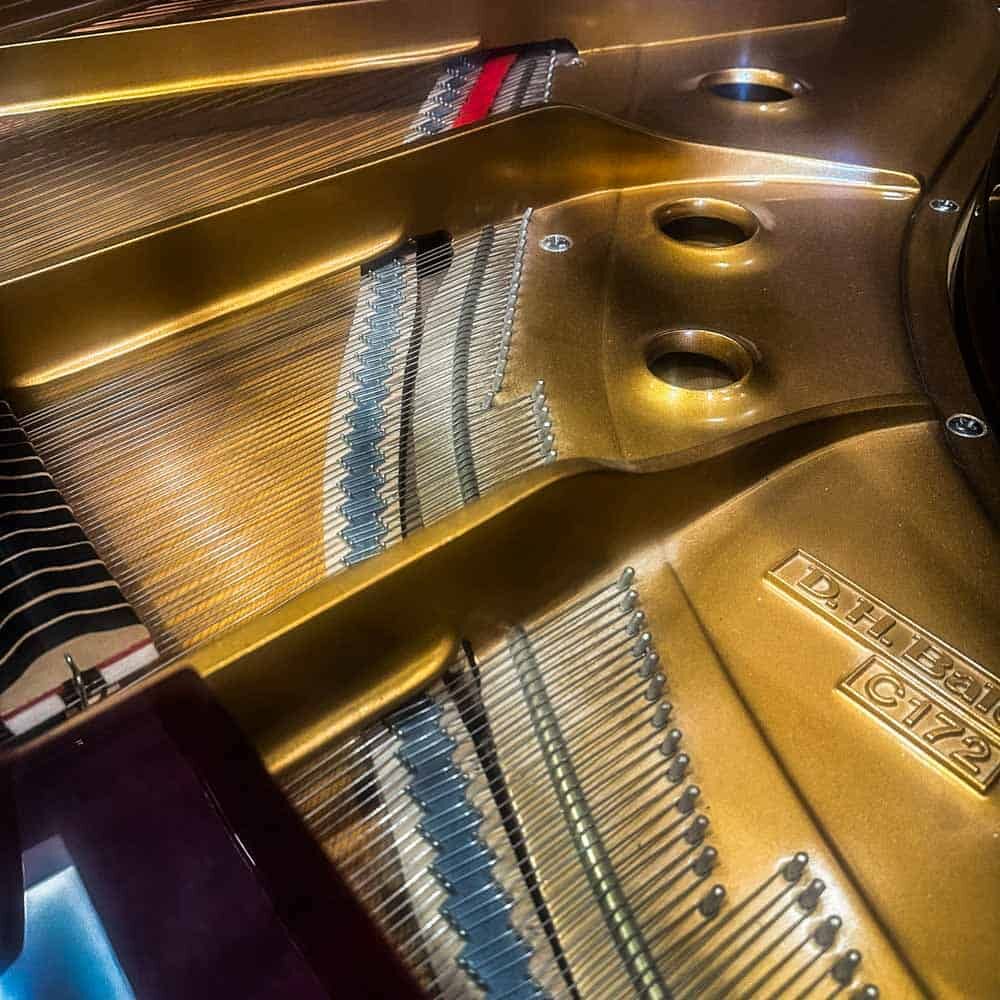 D.H Baldwin C172 Grand Piano Inside Strings