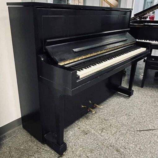 Steinway 45 Upright Piano Left Angle