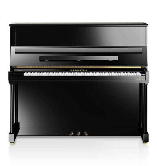 C. Bechstein R6 Classic Upright Piano Front Angle