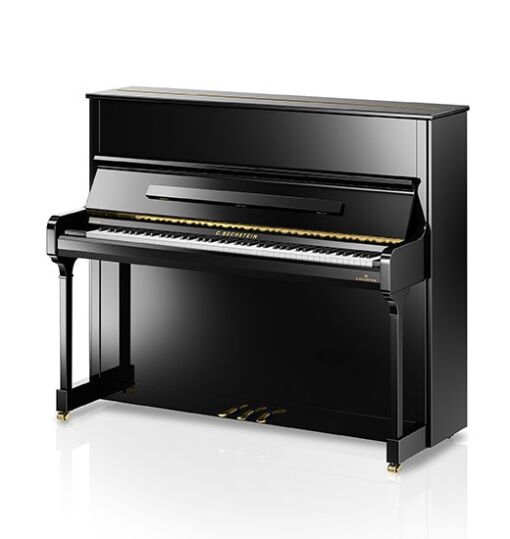 C. Bechstein R6 Style Upright Piano Right Angle